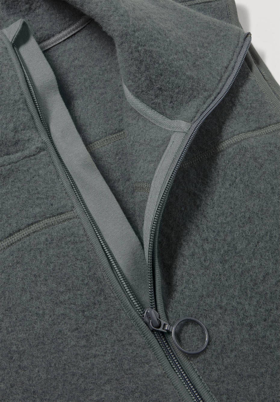 Wollfleece Weste aus reiner Bio-Merinowolle