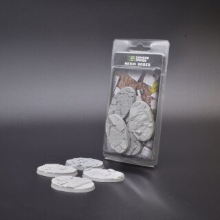 Resin Temple Bases Oval 60 mm (4)