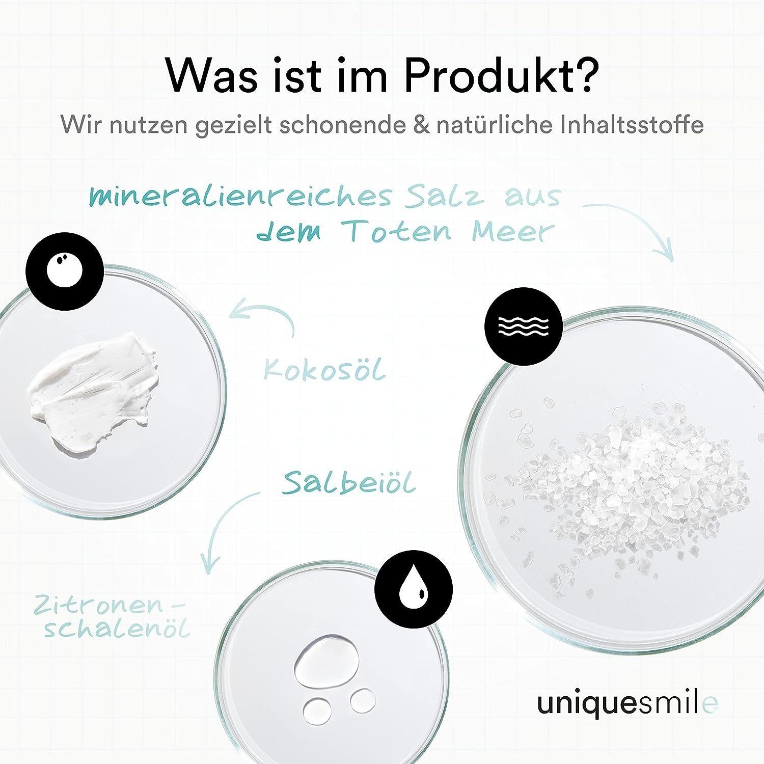 Uniquesmile White Stripes Zahnaufhellung, Zahnaufhellung Streifen, Whitestrips, Bleaching Weiße Zähne