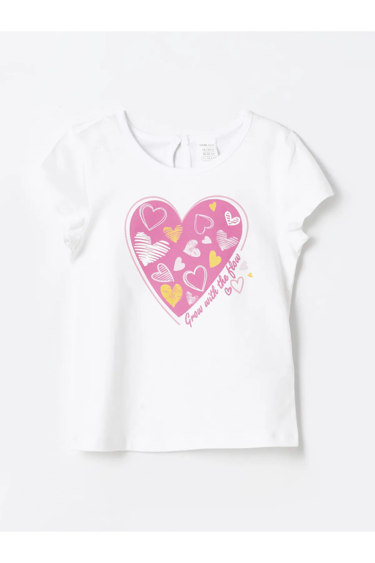 LC Waikiki  Bedrucktes T-Shirt und Shorts für Babys mit Rundhalsausschnitt, 2er-Set
