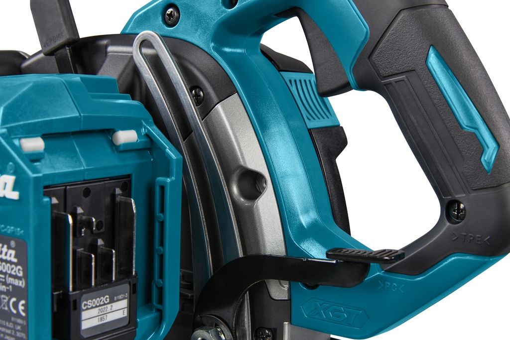 Fierăstrău circular pentru metal fără fir Makita CS002GZ 185 mm 40V fără baterii și încărcător