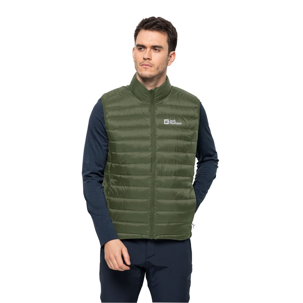 PACK & GO DOWN VEST M Daunenweste Herren