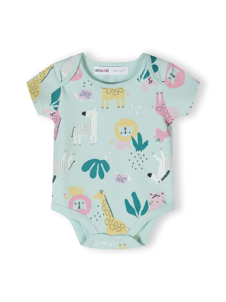 Minoti 4er. Set: Kurzarmbody 24babypack6 in lila günstig kaufen