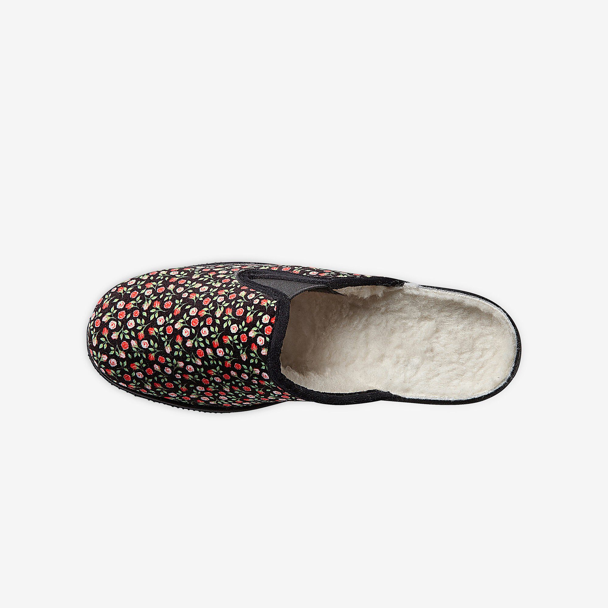 Mules sabot imprimées fleurs