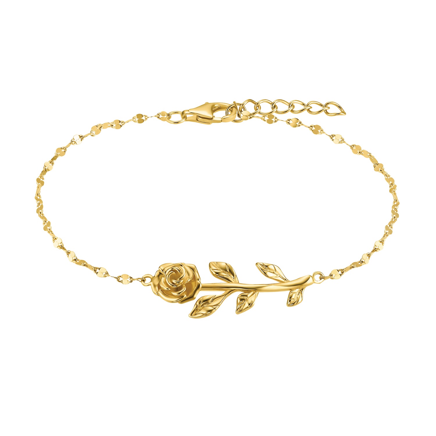 Armband für Damen. 925 Sterling Silber | Rose