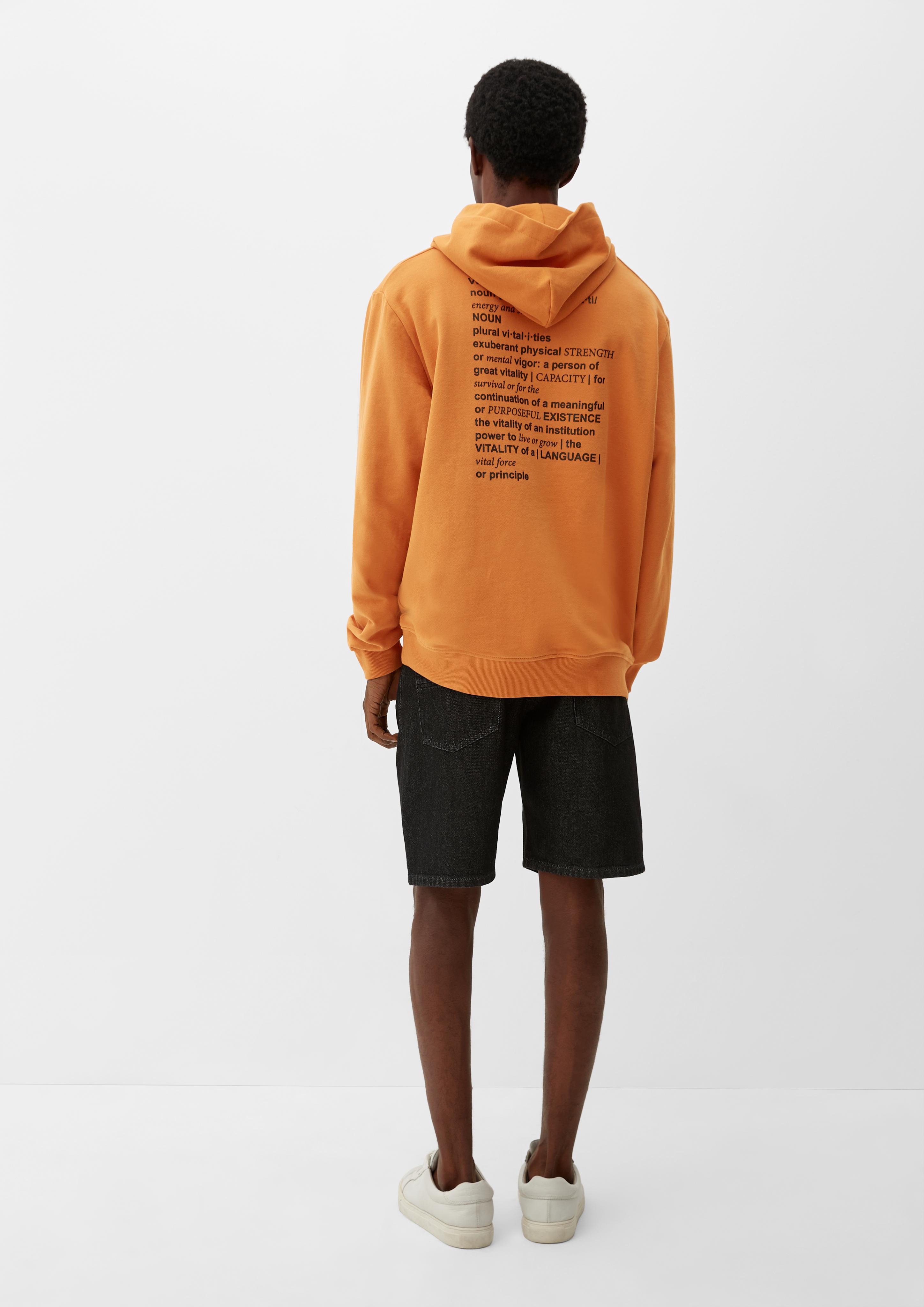 Hoodie mit gummiertem Print  2129499-22D1
