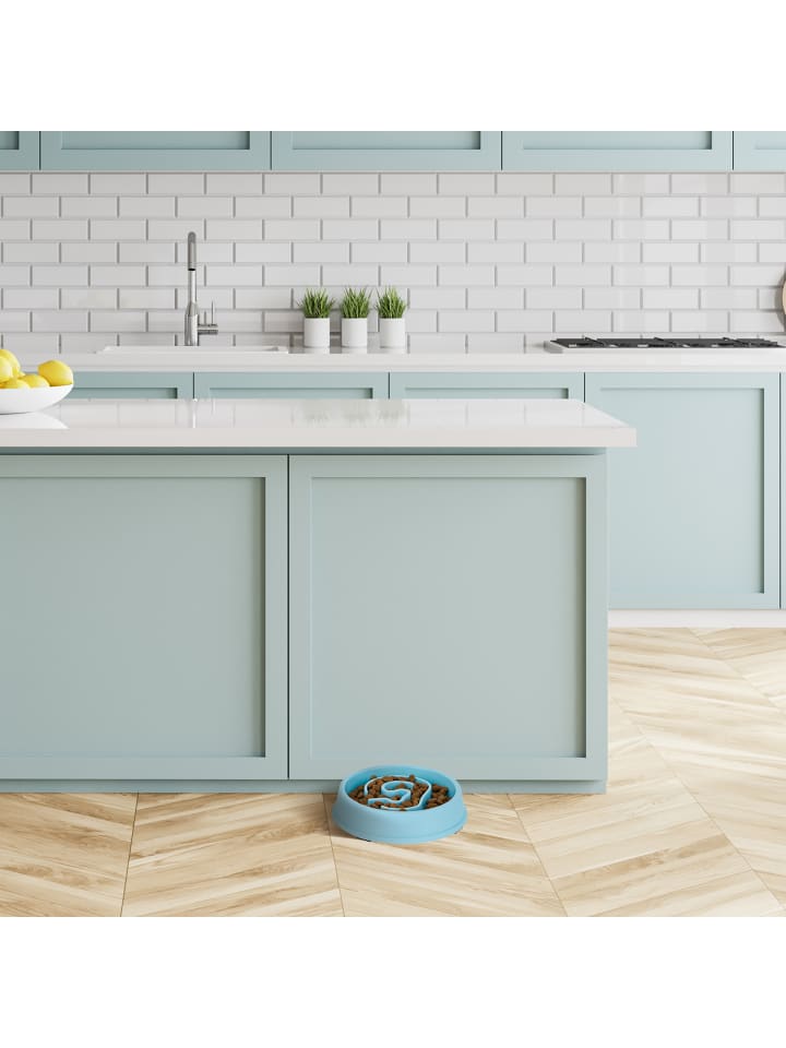 relaxdays Anti Schling Napf in Blau - 650 ml günstig kaufen onesize