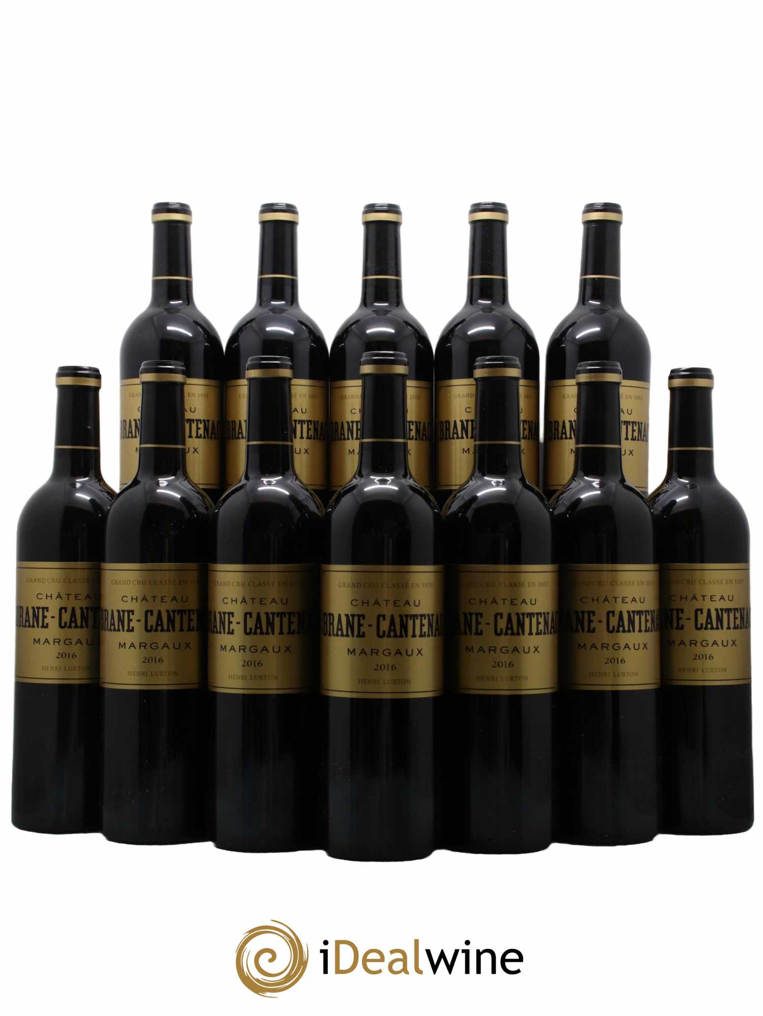 Château Brane Cantenac 2ème Grand Cru Classé  2016 - Lot de 12 Bouteilles