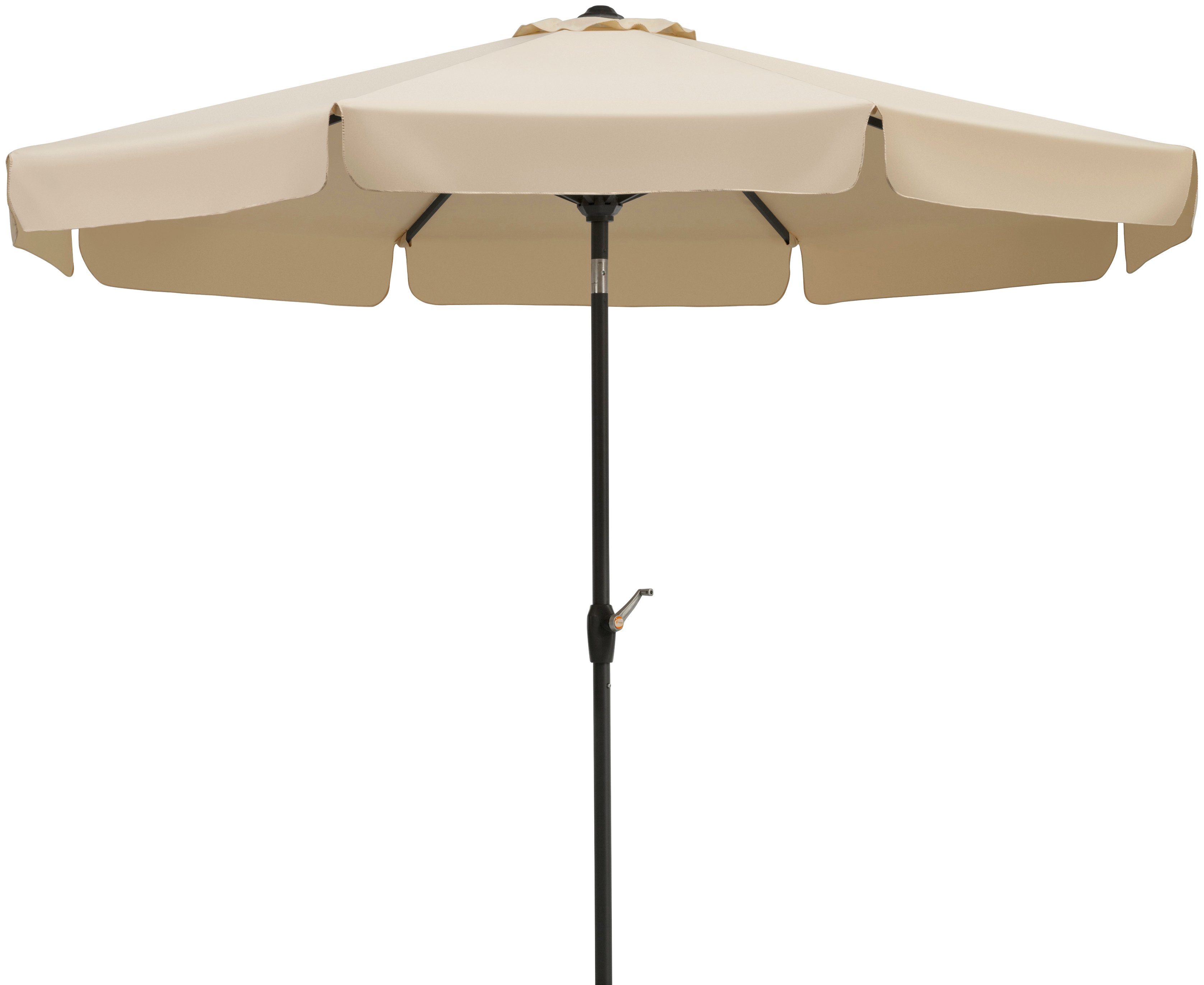 Schneider Schirme Marktschirm Orlando, Durchmesser 270 cm, natur, rund, ohne Schirmständer