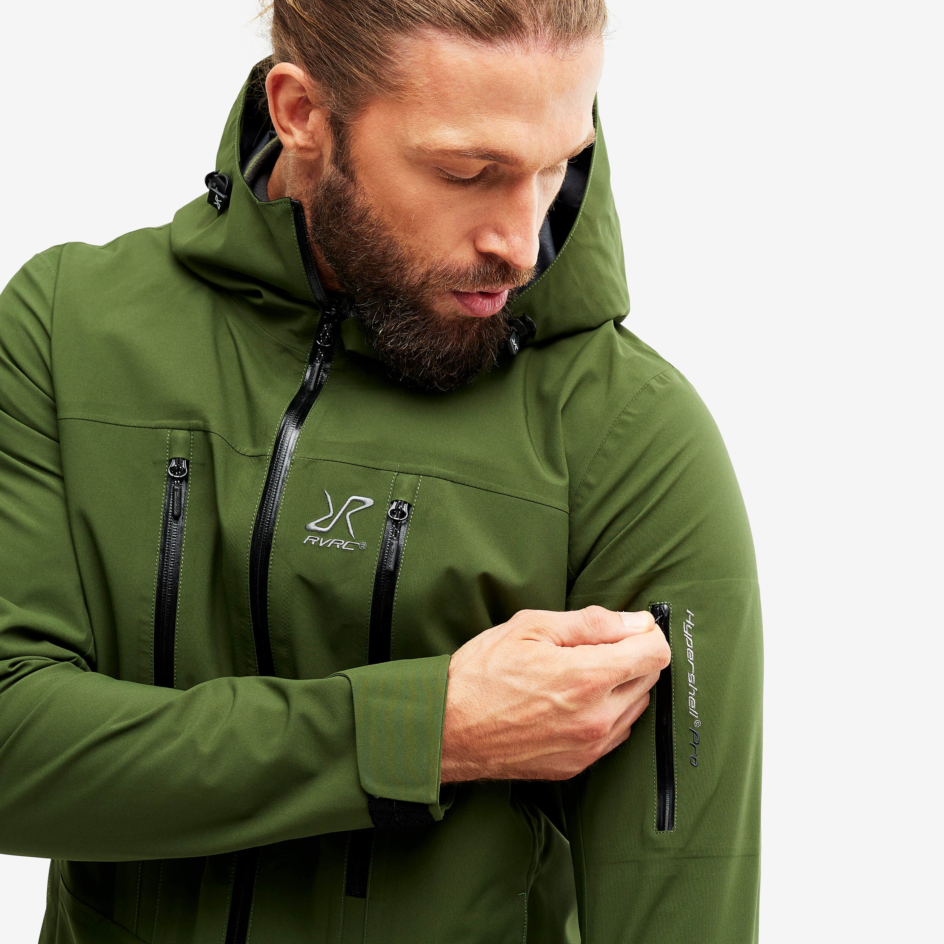 Whisper Jacket Homme Green