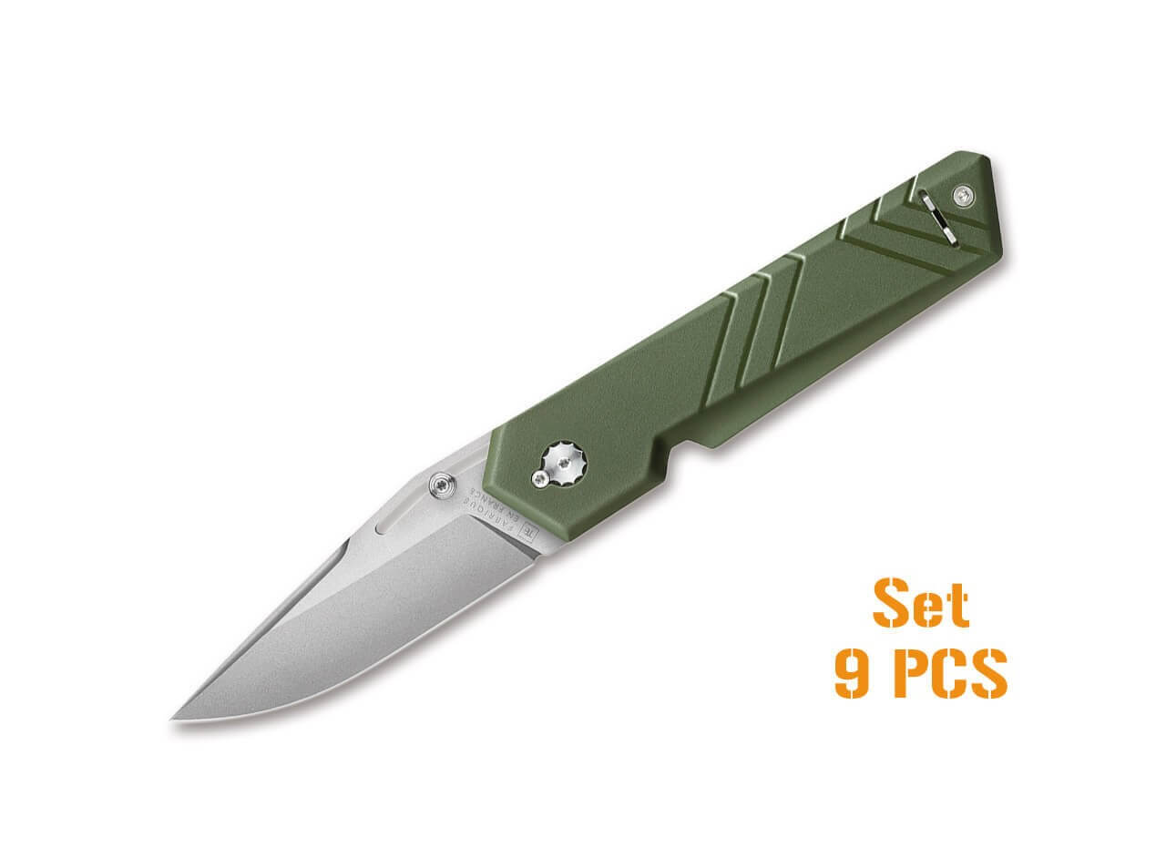 Set Unboxer Green 9 pcs