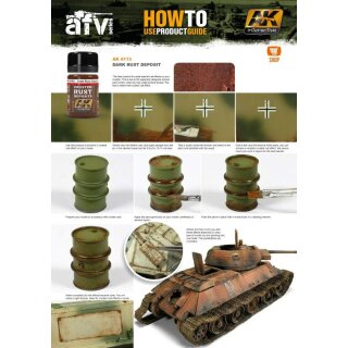 AK Crusted Rust Deposits Weathering Set