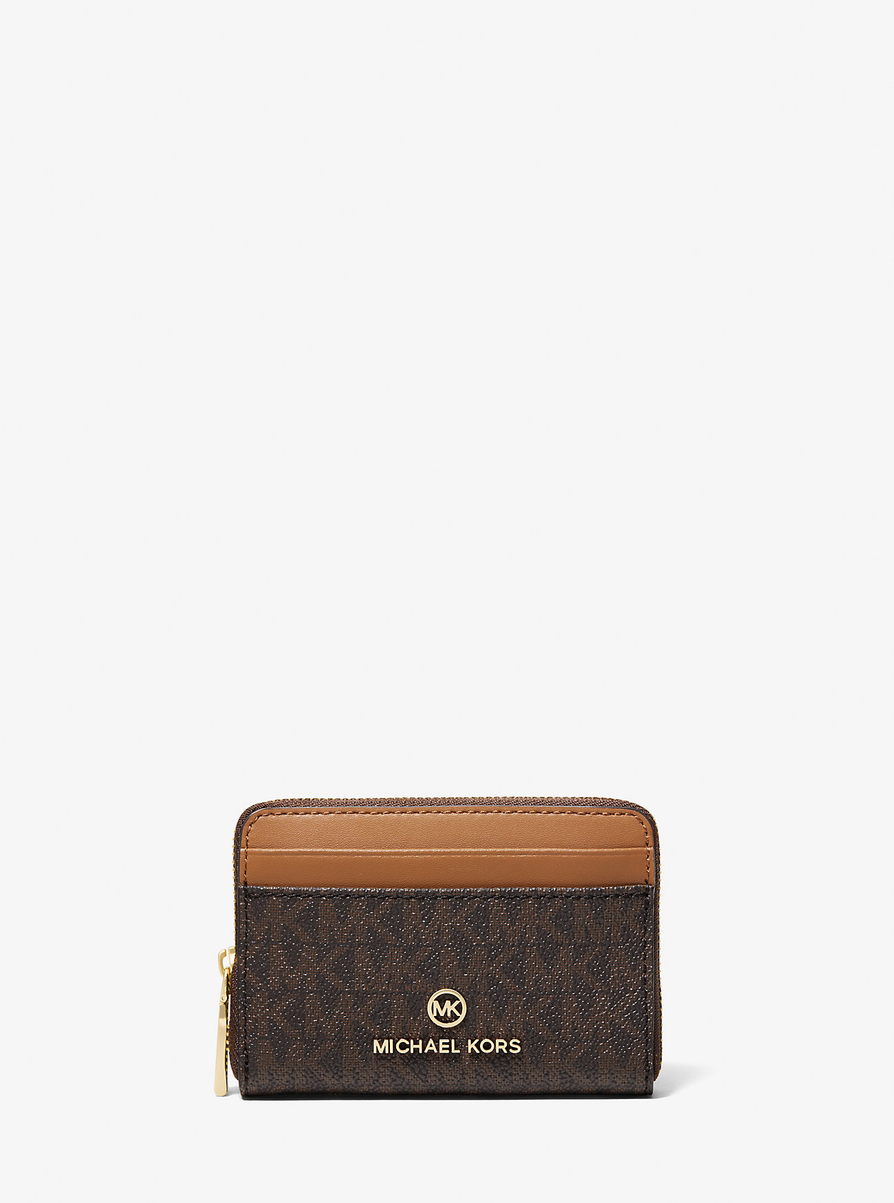 Jet Set Liten Logo Lommebok - BRN/ACORN