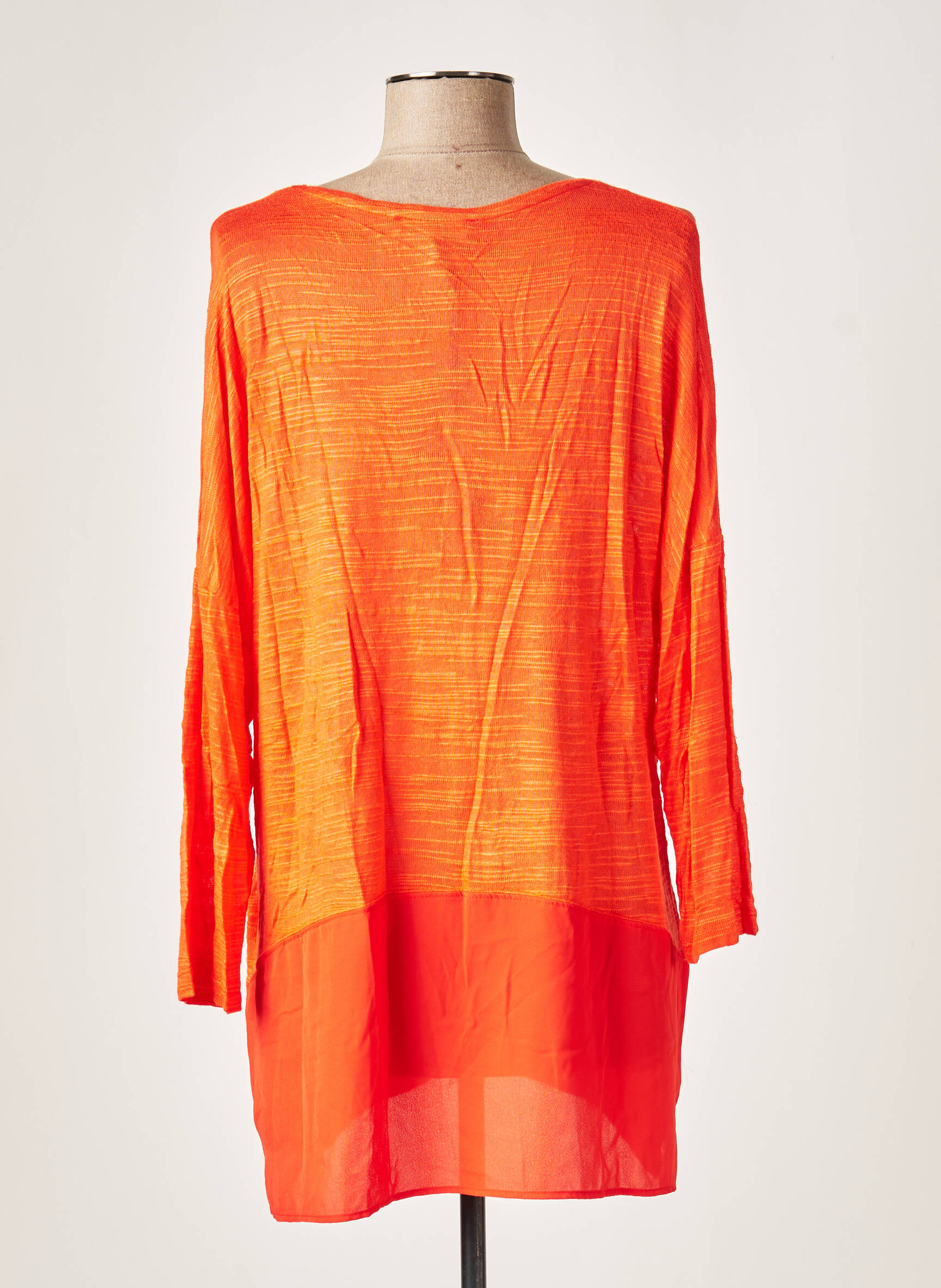 Cotton Brothers Tuniquemanchelongue Femme couleur orange