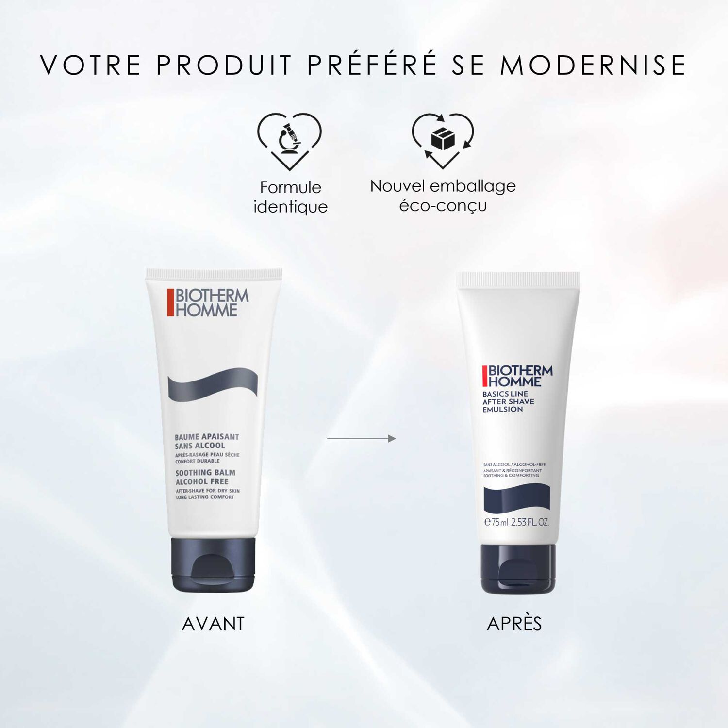 Biotherm Biotherm Homme Émulsion Après-Rasage Apaisante Sans Alcool 75 ml