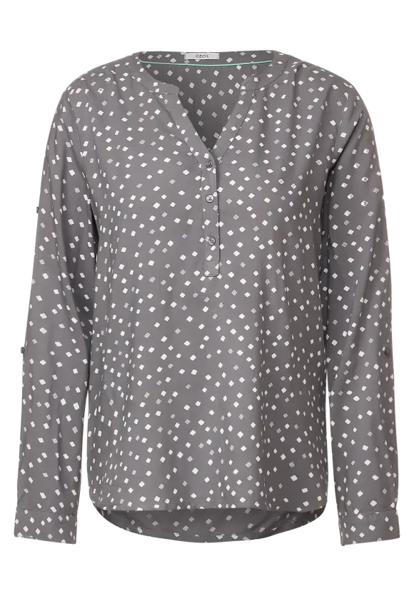 CECIL Bluse mit Punktemuster