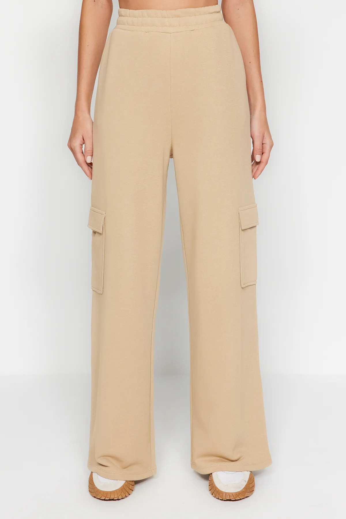 Trendyol Collection  Jogginghose - Beige - Relaxed