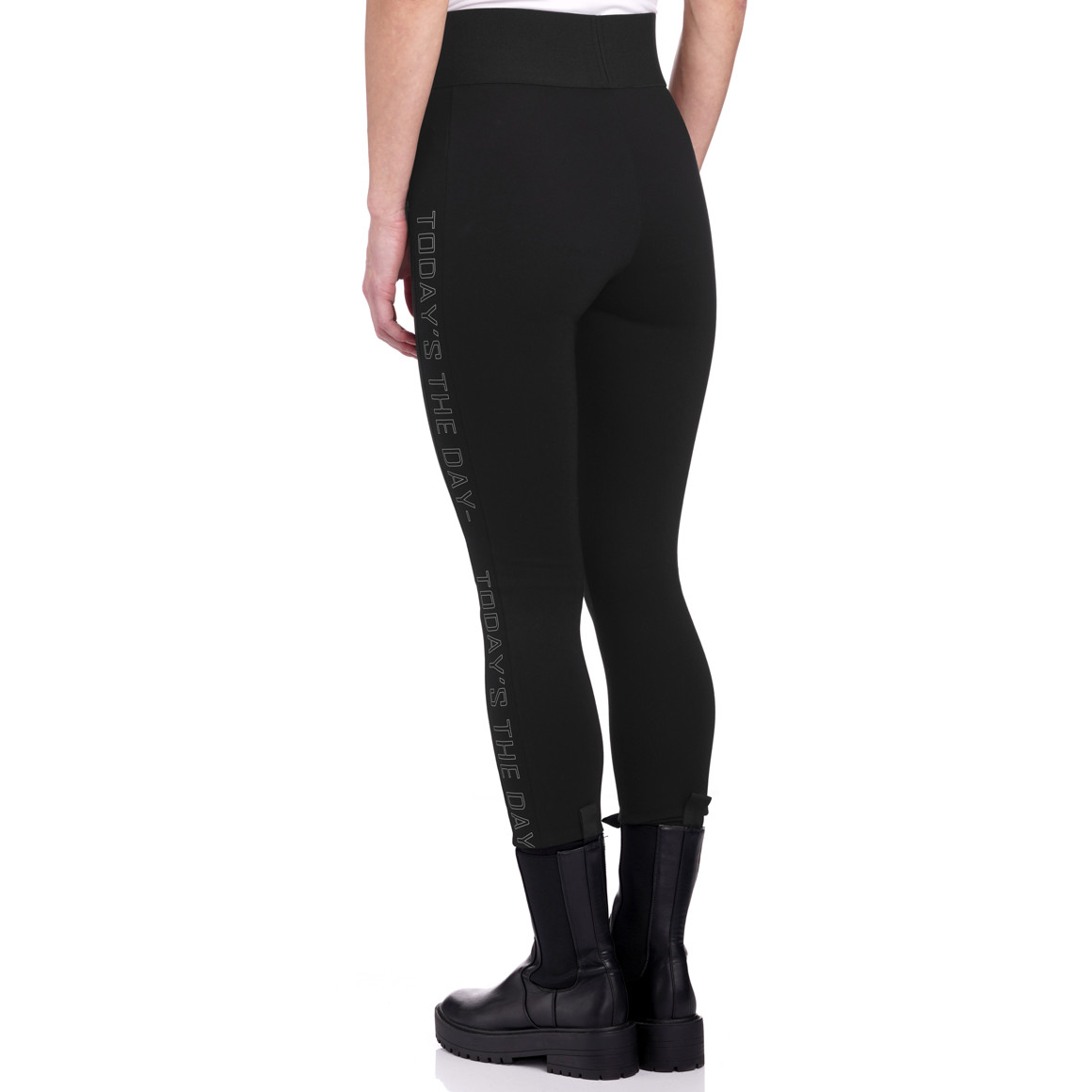 Damen Leggings mit extra breitem Bund