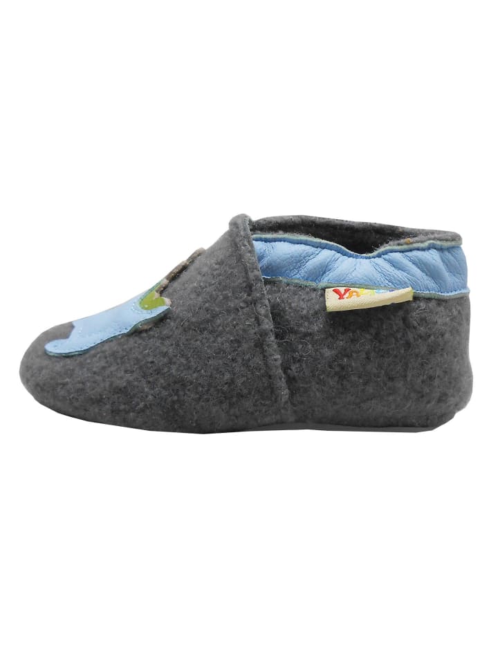 Yalion Leder-Krabbelschuhe 