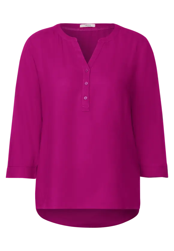 CECIL Viskose Bluse in Unifarbe