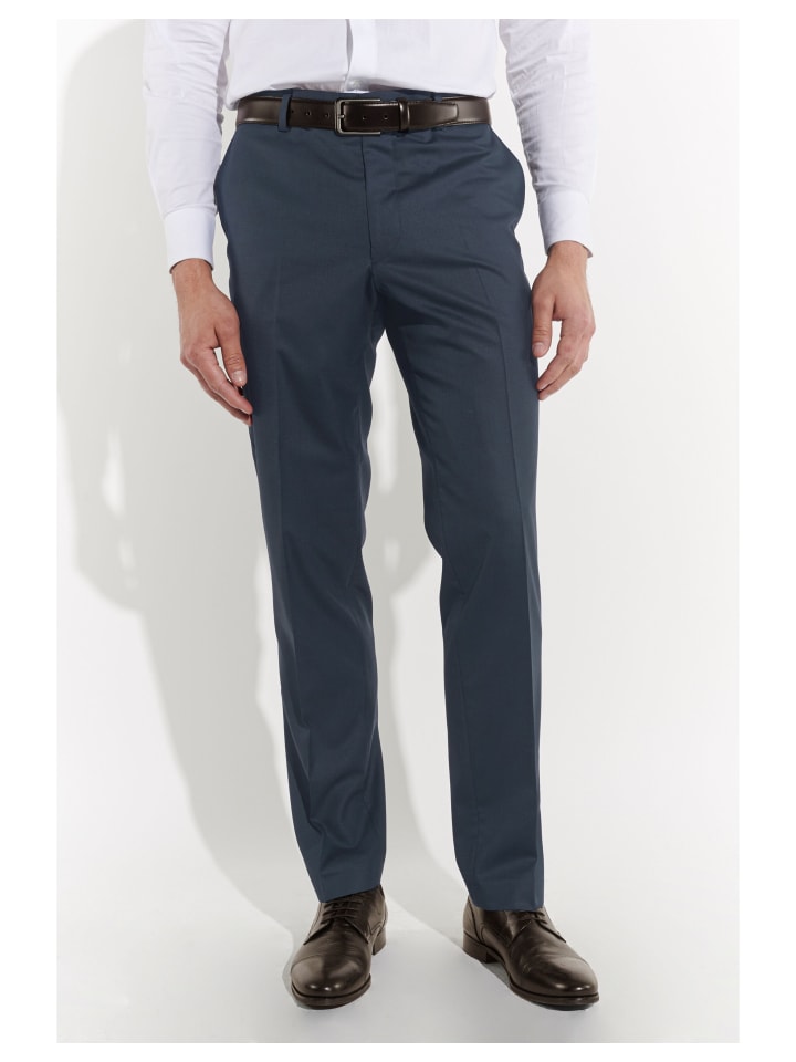 Steffen Klein Anzug REGULAR FIT in graublau günstig kaufen