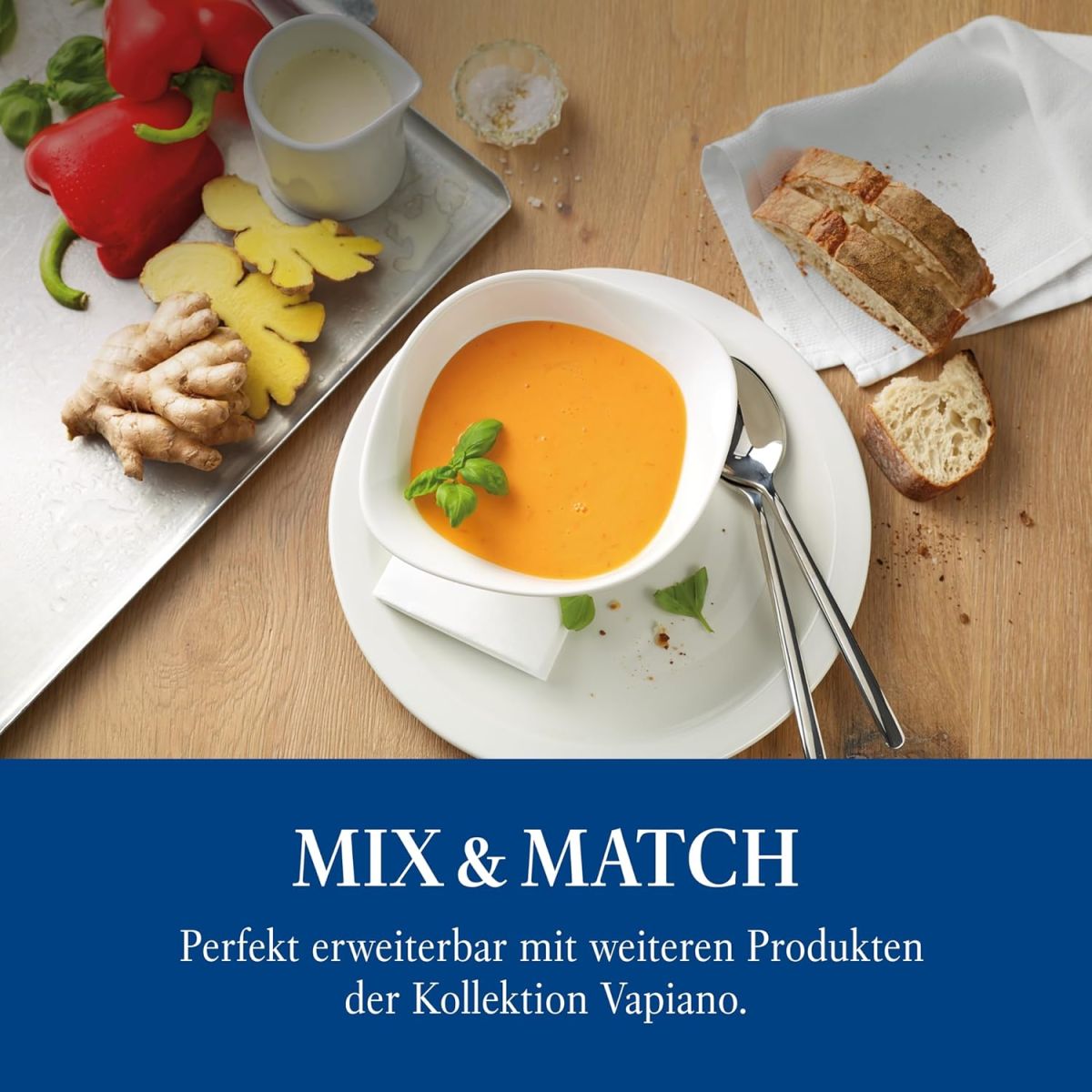 Villeroy & Boch 6tlg. Schalen Trio Vapiano