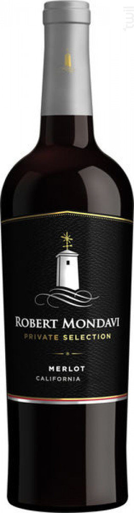 Private Selection Merlot Robert Mondavi Winery Vin Rouge●Autres AOC de Californie 2019 75cl