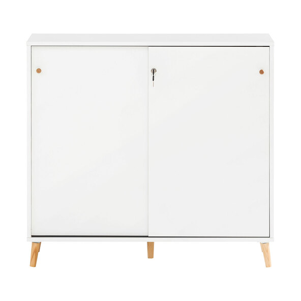 Serie 500 Aktenschrank U 1000 ST, perlweiß