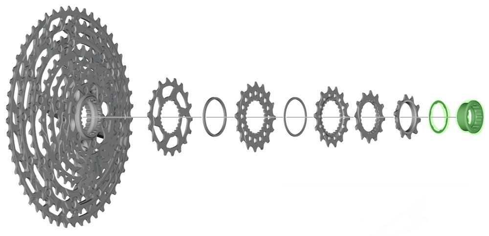 Shimano Verschlussring mit Distanzring für CS-M8100/M7100 kaufen | Bike-Discount