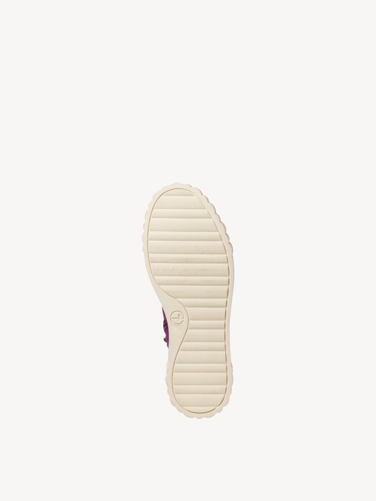 Bottine en cuir - mauve