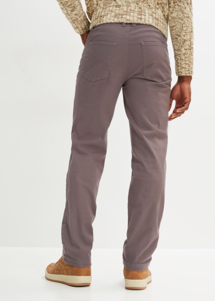 Classic Fit Stretch-Thermohose, Straight