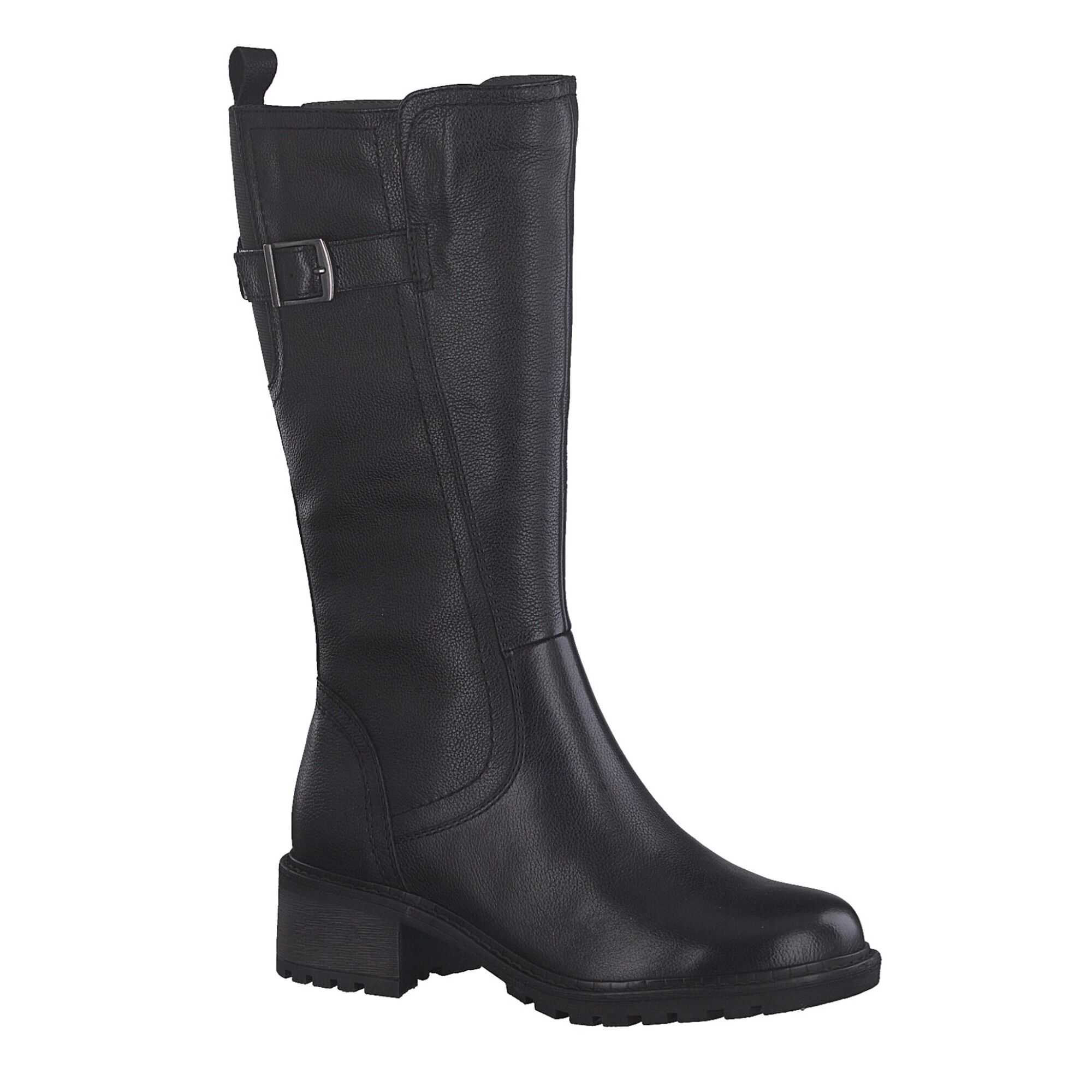 Bottes mi-hautes cuir
