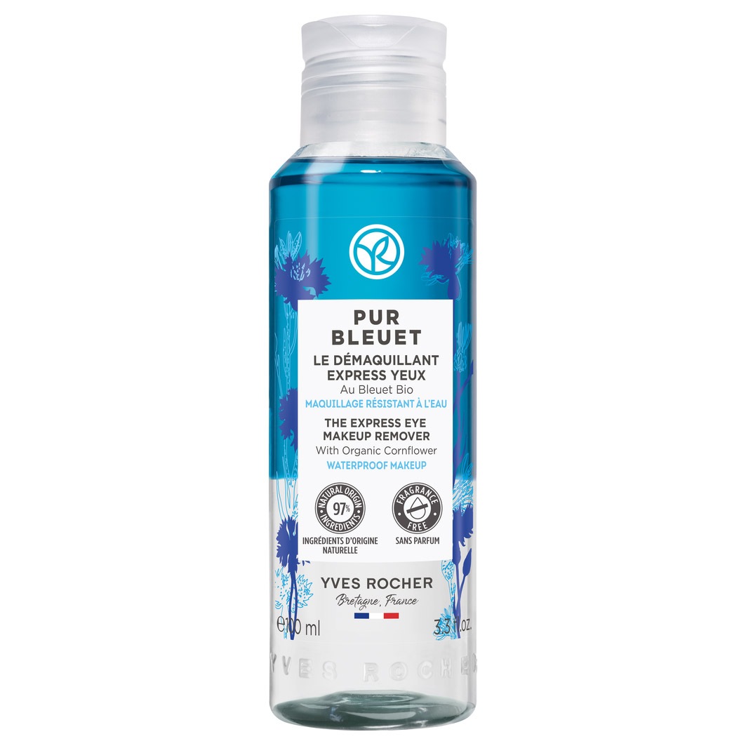 PUR BLEUET Express Augen-Make-up-Entferner