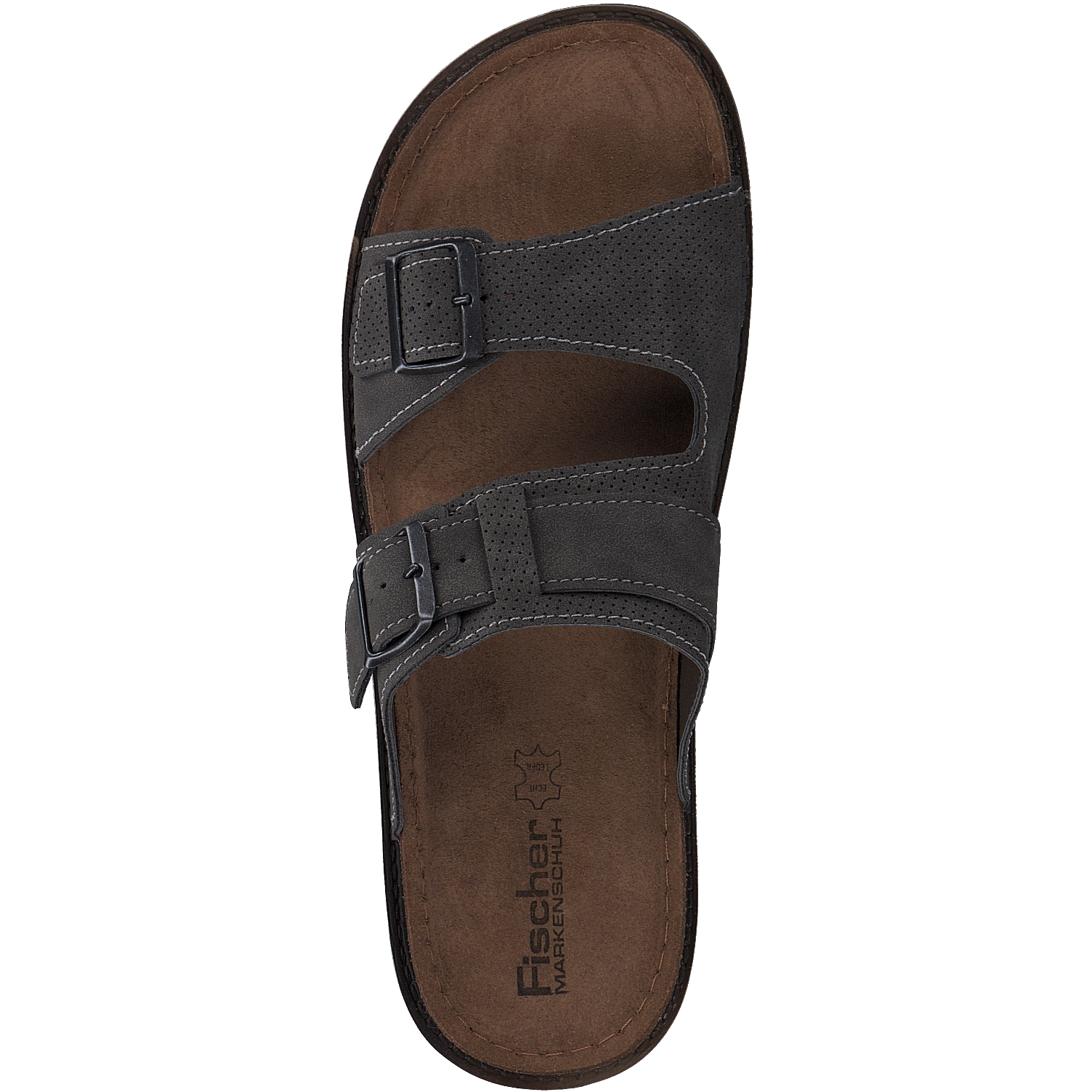 Fischer Lars, Pantoletten & Badeschuhe, Herren, Grau