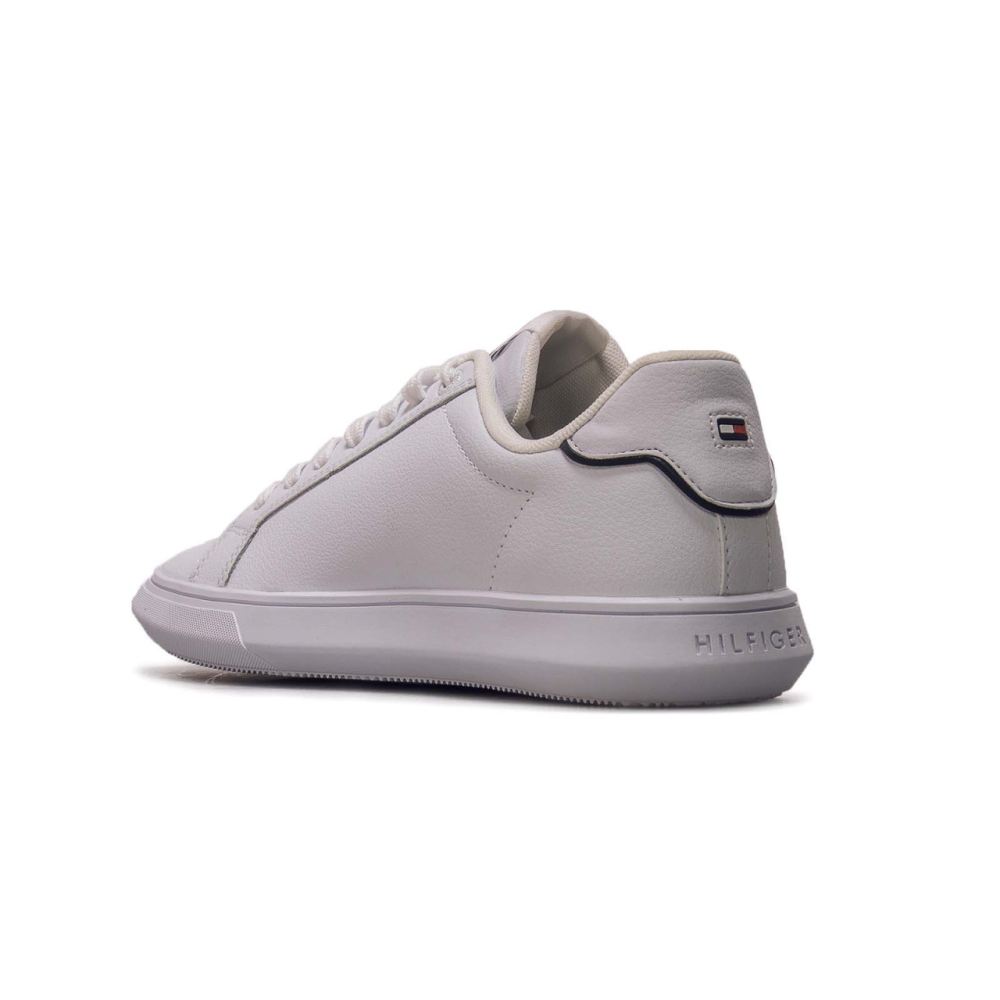 Tommy Hilfiger Corporate Leather Cup FM0FM04732 YBS / weiss