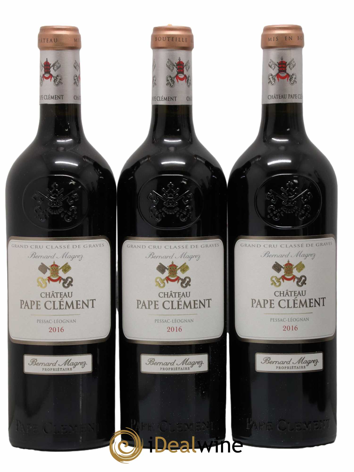 Château Pape Clément Cru Classé de Graves  2016 - Lot de 6 Bouteilles