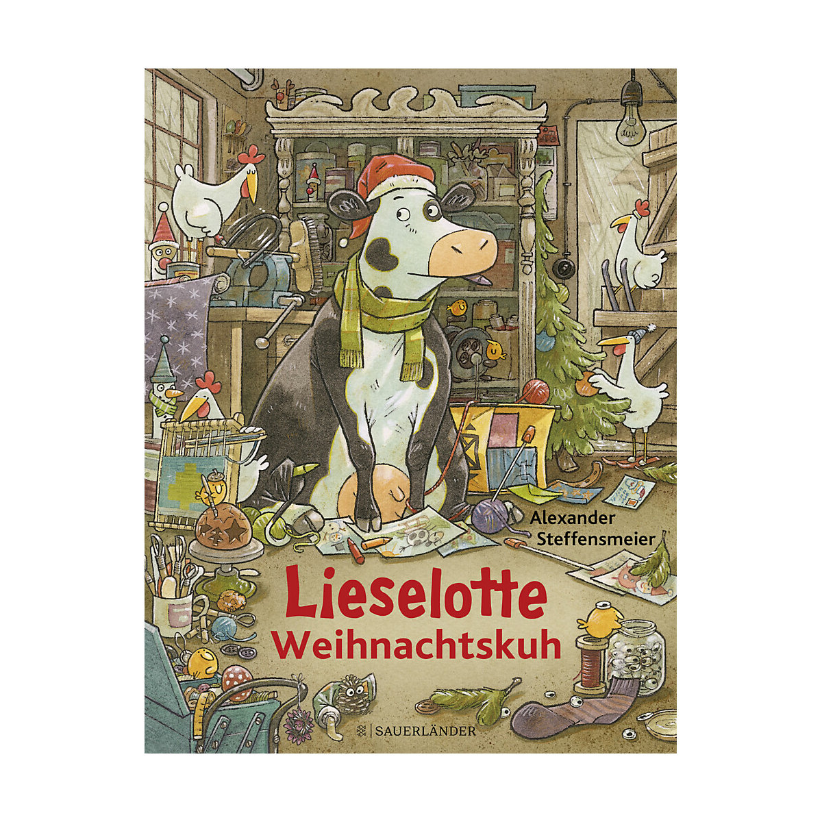 Lieselotte Weihnachtskuh