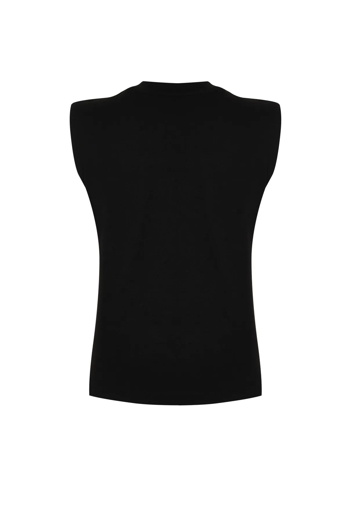 Trendyol Collection  Schwarze figurbetonte/taillierte Stretch-Strickbluse aus Viskose/weichem Stoff TWOSS24BZ00432