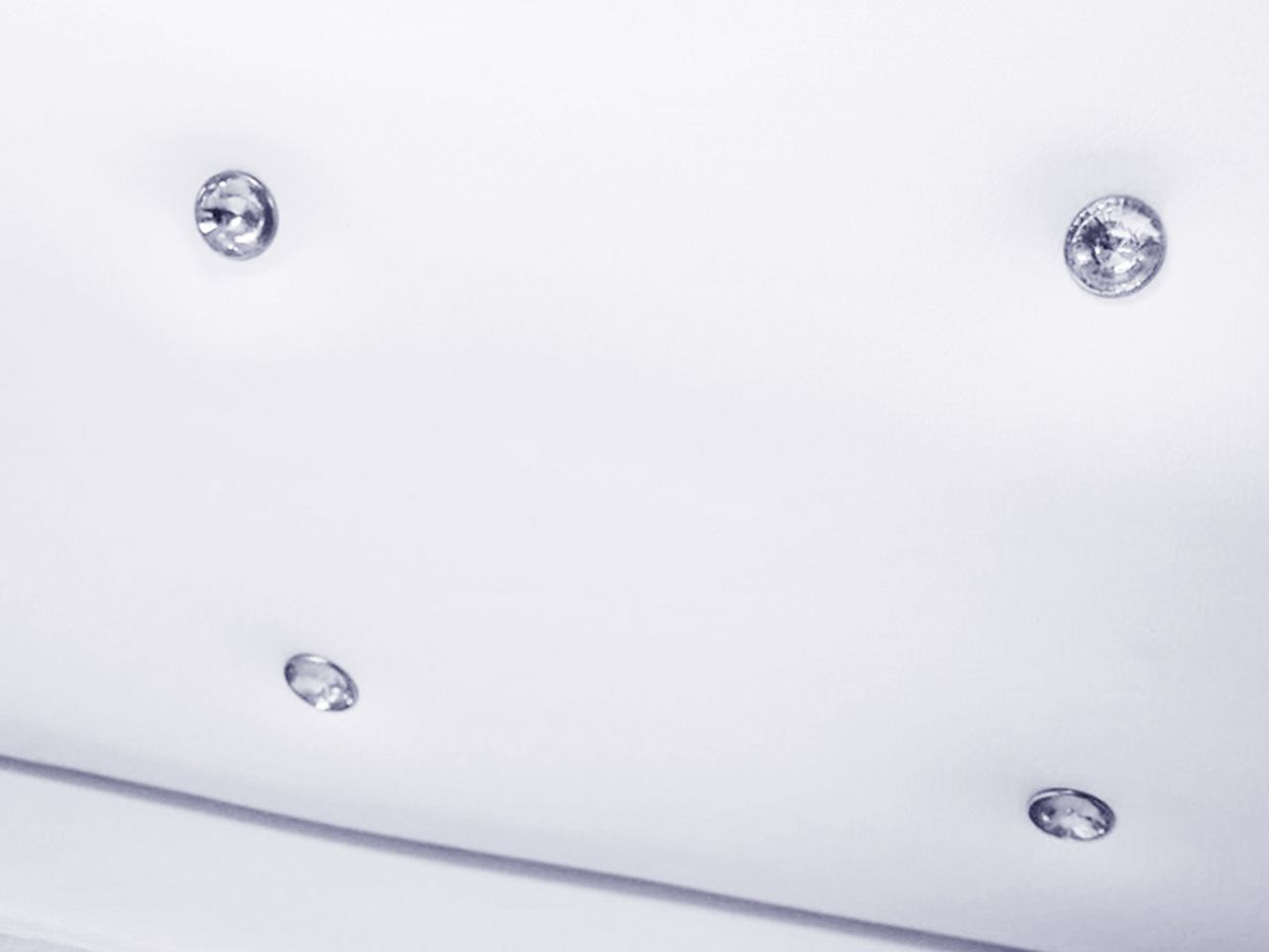IHG Boxspringbett Monaco 180x200 cm Kunstleder Weiss