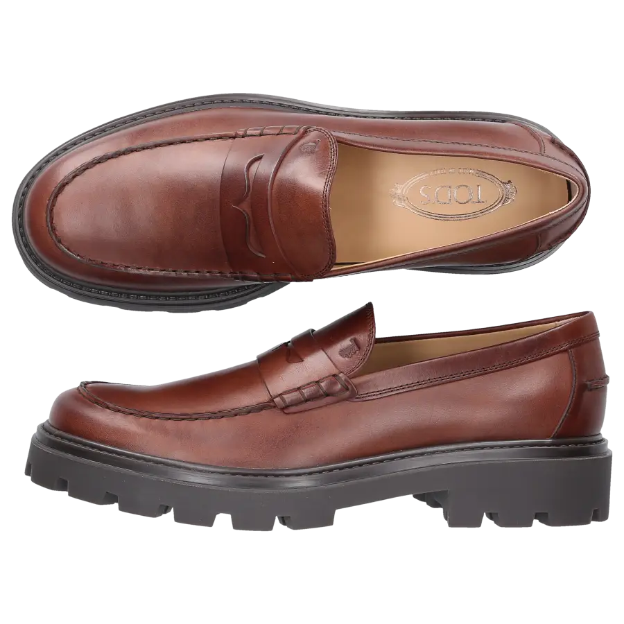 Tod's - Loafer M08J0 Kalbsleder - braun