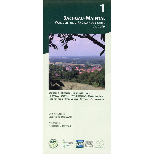 Bachgau-Maintal 1:20.000 - Wanderkarte