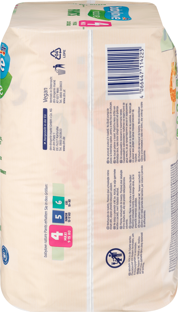 Baby Pants Gr.4 Maxi (9-15 kg), 20 St