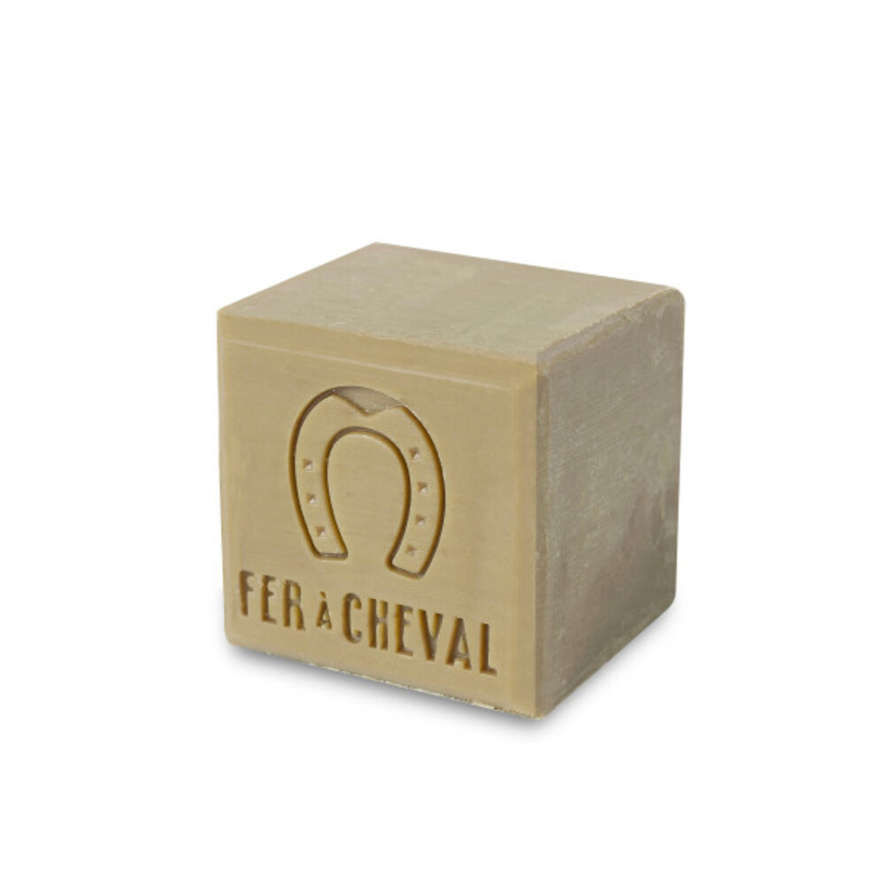 fer à cheval SAVON DE MARSEILLE CUBE 100% OLIVE 100G SAVON