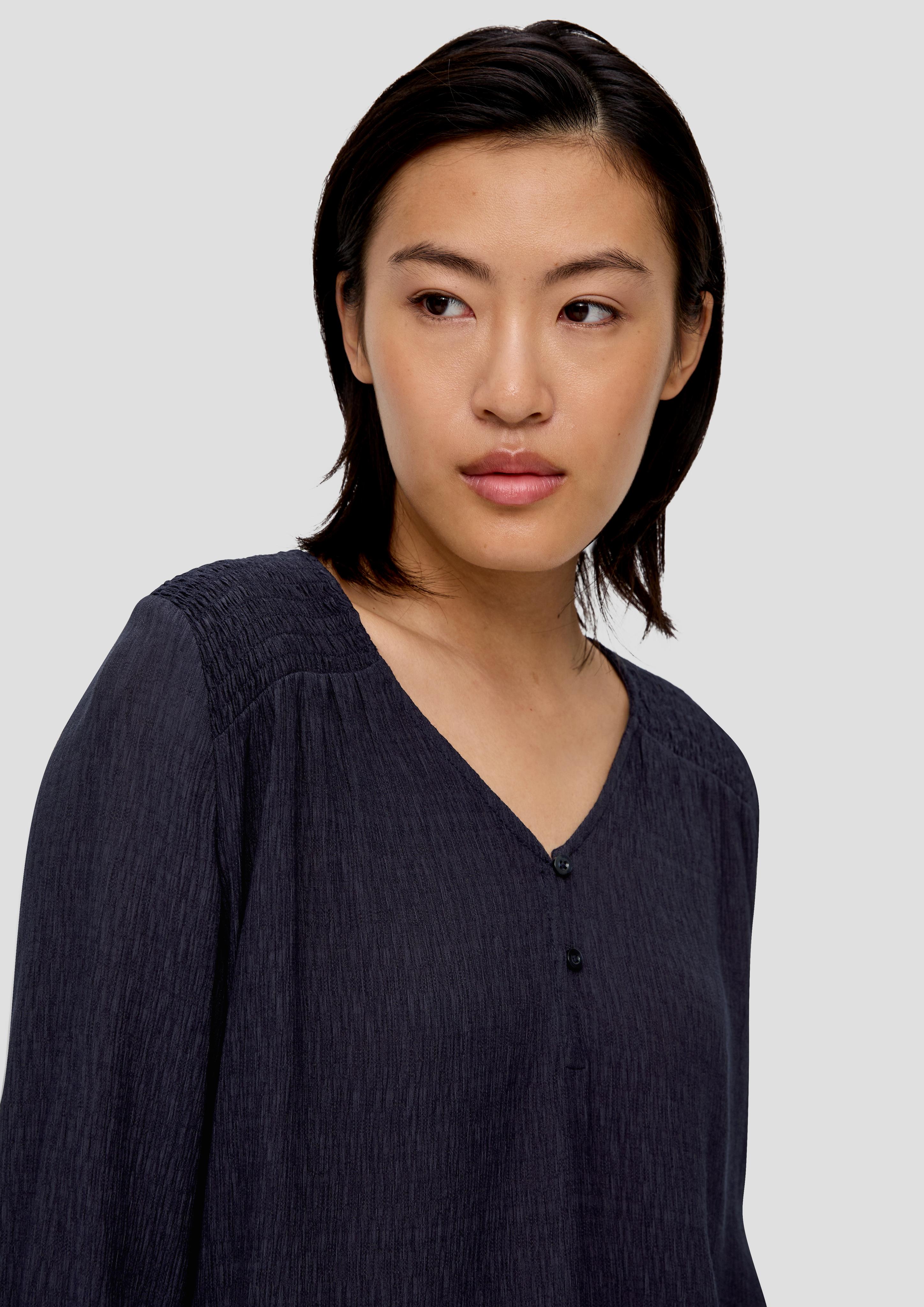 Bluse mit gesmokten Details  2135689-5959