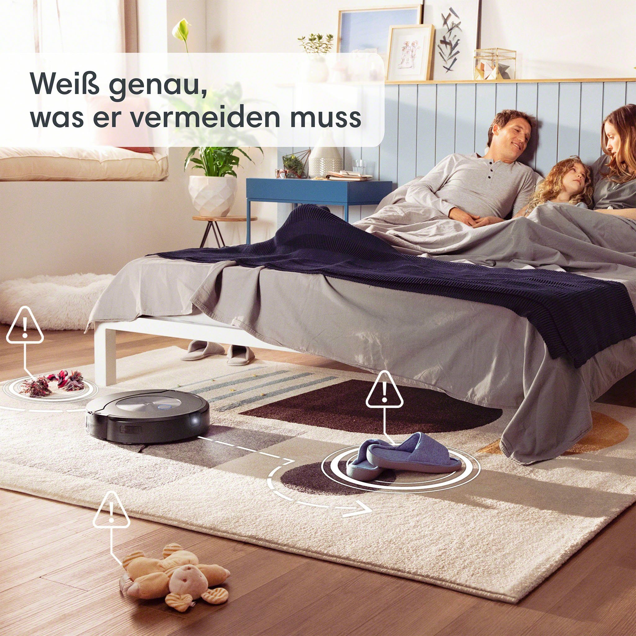 iRobot Saugroboter Roomba Combo j7+ (c755840) mit autom. Absaugstation, Saug- und Wischroboter