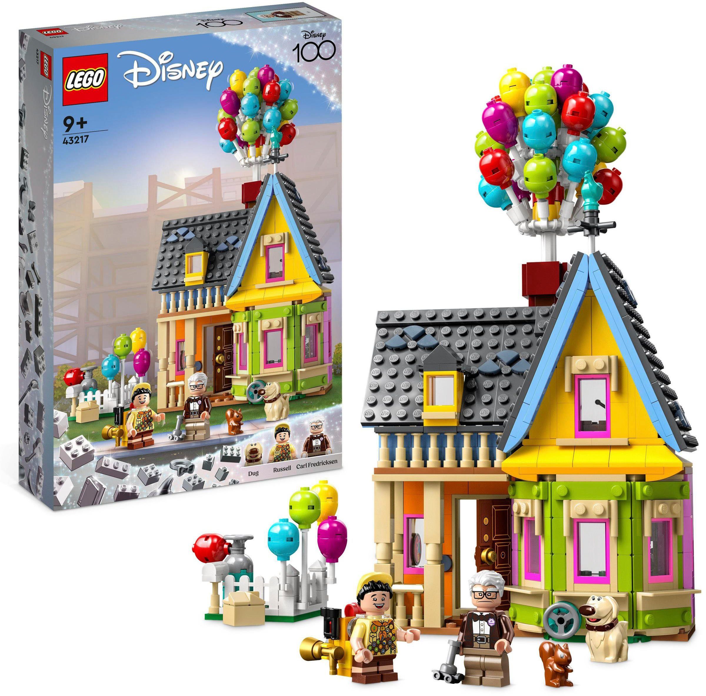 LEGO® Konstruktionsspielsteine Carls Haus aus „Oben“ (43217), LEGO®  and Pixar, (598 St), Made in Europe
