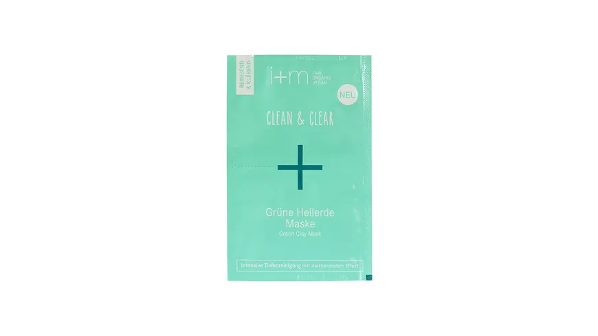 i+m Clean & Clear Grüne Heilerde Maske 14 ml
