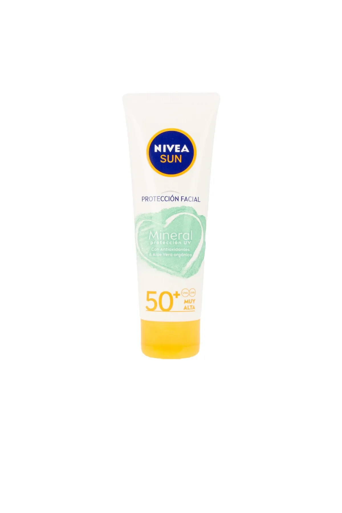 NIVEA  Mineralischer Sonnenschutz für das Gesicht, UV-Schutz LSF 50+, Nivea, 50 ml