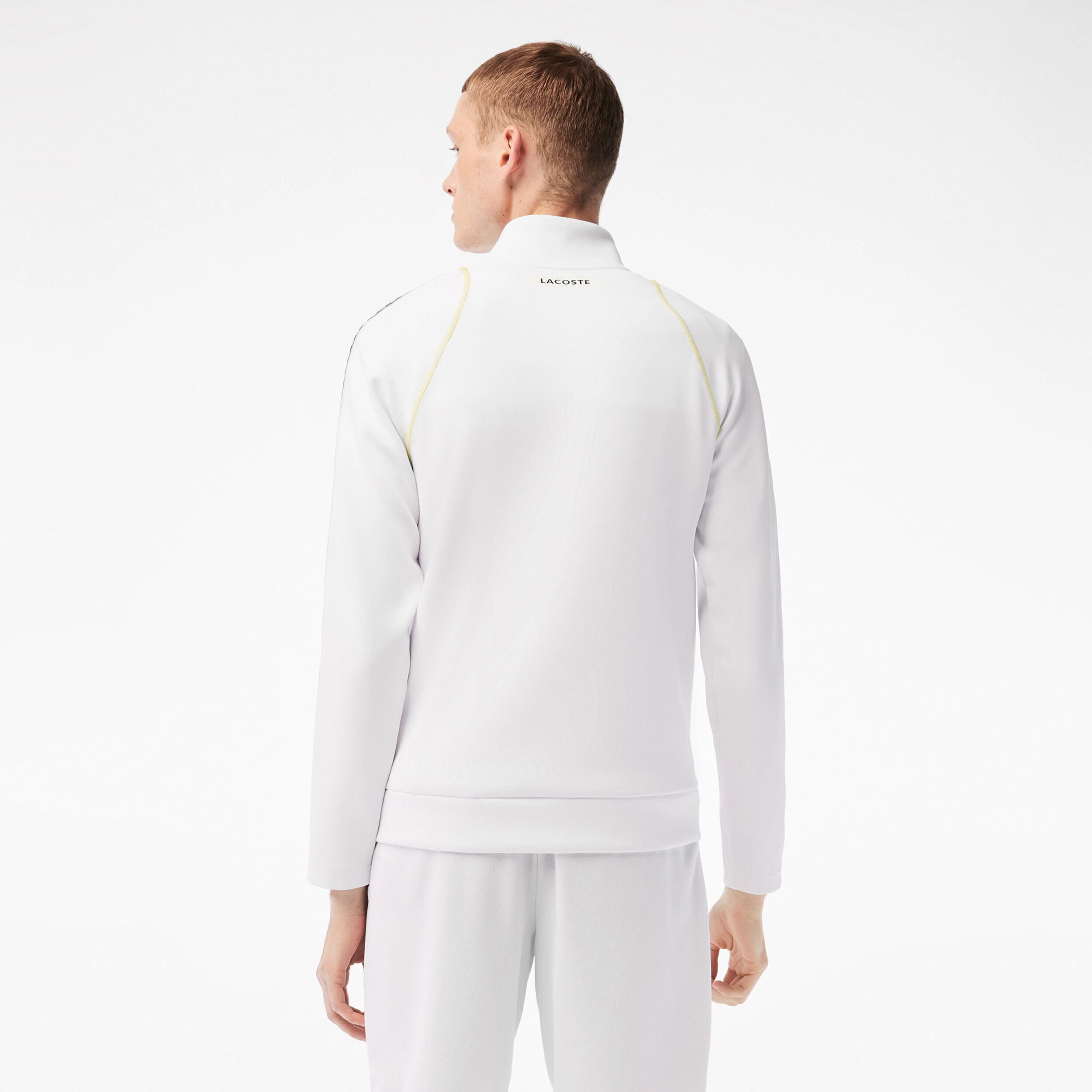 Sweatjacke Herren - Weiß, Gelb