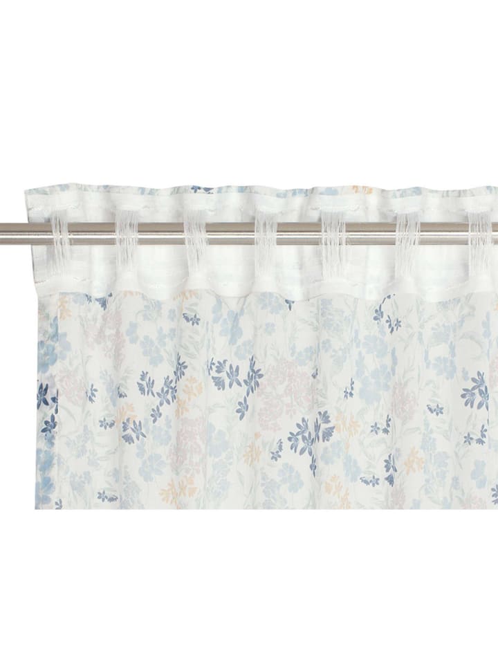 ESPRIT Transparenter Schlaufenvorhang LEYLA in Blau günstig kaufen 130x250 cm